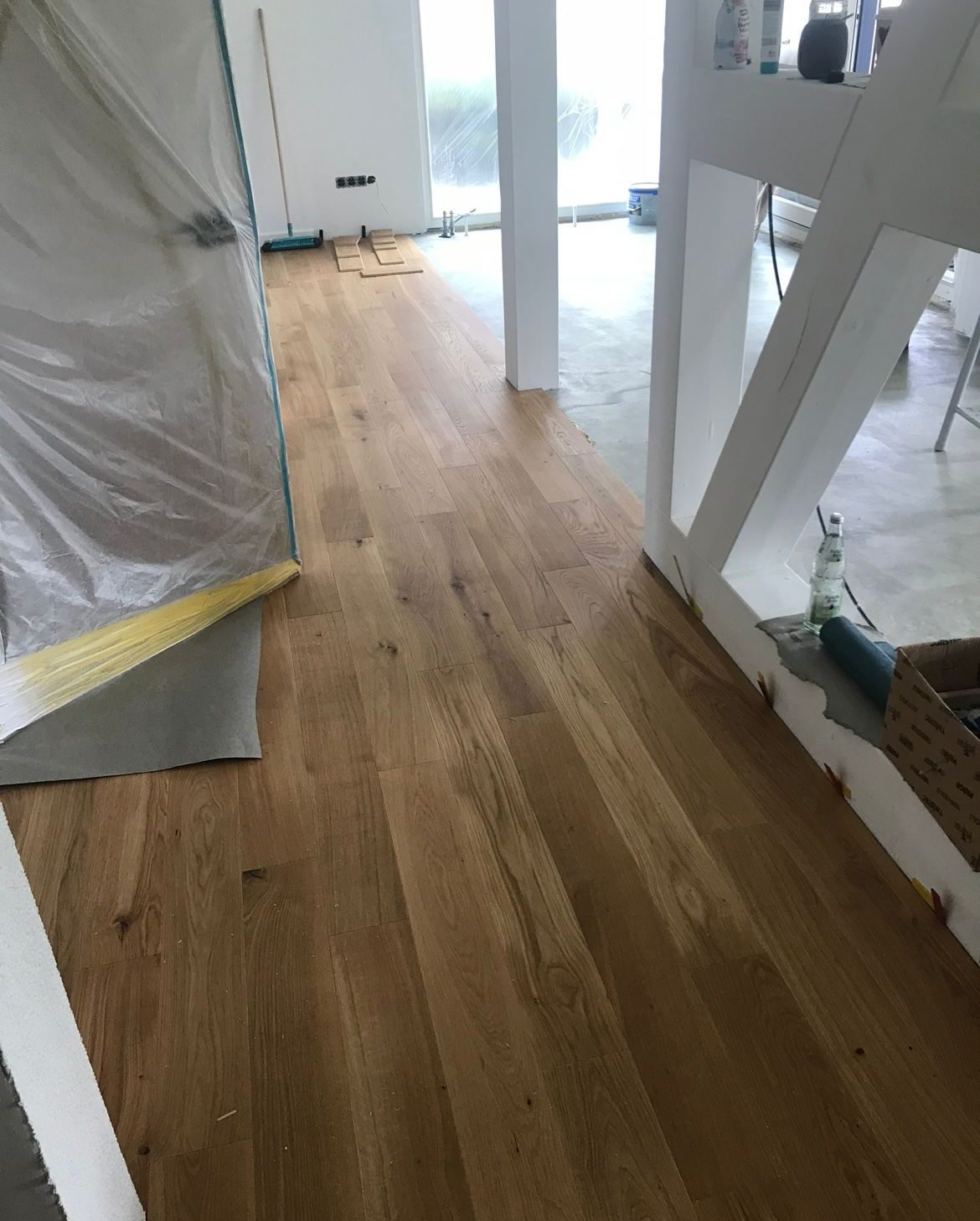 Landhausdielen im Flur